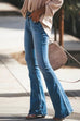 Rosiedress Distressed Bell Bottoms Skinny Denim Pants