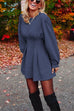 Rosiedress Ruched Waisted Swing Mini Dress(6 Colors Available)