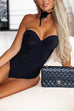 Rosiedress Sweetheart Neck Strapless Bustier Bodysuit