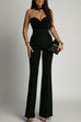 Rosiedress Sweetheart Neck Strapless Bustier Bodysuit