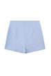 Rosiedress Zipper High Waist Slit Front Skort