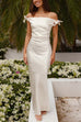 Rosiedress Bow Knot Off Shoulder Maxi Party Dress