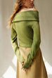 Rosiedress Off Shoulder Long Sleeves Slim Fit Sweater