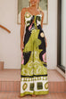 Rosiedress Tie Front Cut Out Wide Leg Printed Cami Jumpsuit
