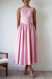 Rosiedress Sleeveless Open Back Swing Midi Dress