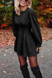 Rosiedress Ruched Waisted Swing Mini Dress(6 Colors Available)