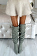 Rosiedress Crewneck Short Sleeves Button Up Sweater