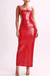 Rosiedress Sleeveless Open Back Sequin Bodycon Maxi Party Dress