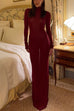 Rosiedress Turtleneck Slim Fit Mermaid Maxi Sweater Dress