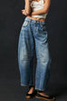 Rosiedress Mid Rise Barrel Leg Jeans