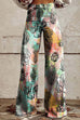Rosiedress High Waist Unique Print Wide Leg Pants