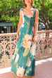 Rosiedress Square Neck Floral Print Maxi Cami Dress