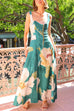 Rosiedress Square Neck Floral Print Maxi Cami Dress