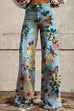 Rosiedress High Waist Unique Print Wide Leg Pants