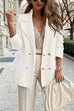 Rosiedress Double Breasted Textured Cardigan with Pockets