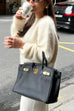 Rosiedress Casual Solid Crewneck Pullover Sweater