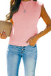 Rosiedress Mockneck Sleeveless Solid Knit Top