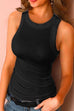 Rosiedress Crewneck Sleeveless Slim Fit Tank Top