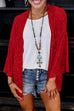 Rosiedress Open Front Kimono Sequin Cardigan