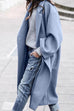 Rosiedress Solid Long Sleeve Oversized Winter Long Coat