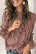 Rosiedress Floral Lace Crochet Hollow Out Shirts