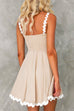 Rosiedress Waisted Ric Rac Color Block Cami Sundress