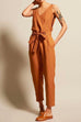 Rosiedress Josh V Neck Bow Knot Sleeveless Jumpsuit