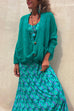Rosiedress Solid Button Down Pockets Sweater Cardigan