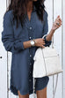 Rosiedress Hot Sale Button Down Denim Shirt Dress ( 2 Colors)