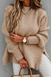 Rosiedress Side Split Carrie Chunky Knit Sweater