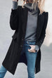 Rosiedress Lapel Button Up Pockets Midi Outwear