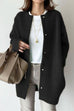 Rosiedress Crewneck Button Down Solid Outwear