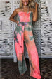 Rosiedress Printed Cami Jumpsuits with Pockets