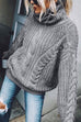 Rosiedress Winter Turtleneck Long Sleeve Solid Knit Sweater