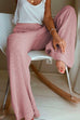 Rosiedress Winter Elastic Waist Wide Leg Pants