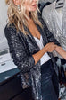 Rosiedress Fashion Style Open Front Sequin Cardigans