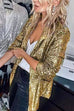 Rosiedress Fashion Style Open Front Sequin Cardigans