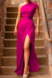 Rosiedress Cold Shoulder Waisted High Split Party Dress