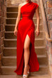 Rosiedress Cold Shoulder Waisted High Split Party Dress