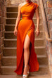 Rosiedress Cold Shoulder Waisted High Split Party Dress