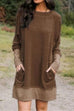 Rosiedress Maureen Pockets Casual Sweatershirt Dress