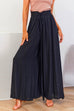 Rosiedress Drawstring Elastic Waist Wide Leg Baggy Pants(5 Colors Available)