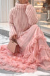 Rosiedress Turtleneck Drop Shoulder Fluffy Pullover Sweater