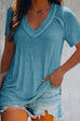Rosiedress Debi V Neck Short Sleeve T Shirt