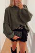 Rosiedress Drop Shoulder Plain Casual Pullover Sweater