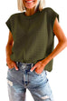 Rosiedress Crewneck Cap Sleeves Pullover Sweater