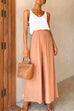 Rosiedress Elastic Waist Wide Leg Palazzo Pants