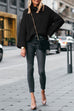 Rosiedress Turtleneck Chunky Knit Slouchy Sweater