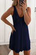 Rosiedress Lace Floral Buttons Swing Tank Dress