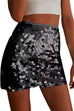 Rosiedress Elastic Waist Sequin Bodycon Mini Skirt
